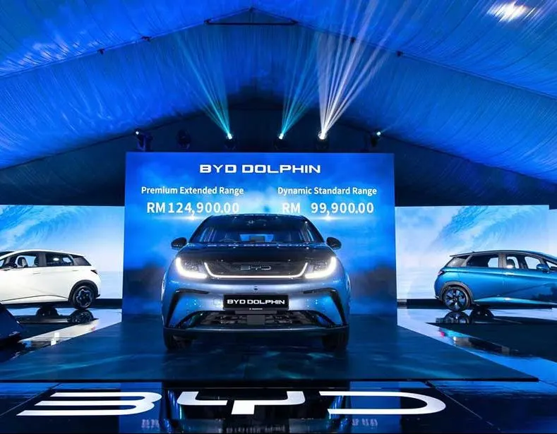 BYD Unveils Compact EV Dolphin in Malaysia: New Energy Vehicle Giant's Latest Launch