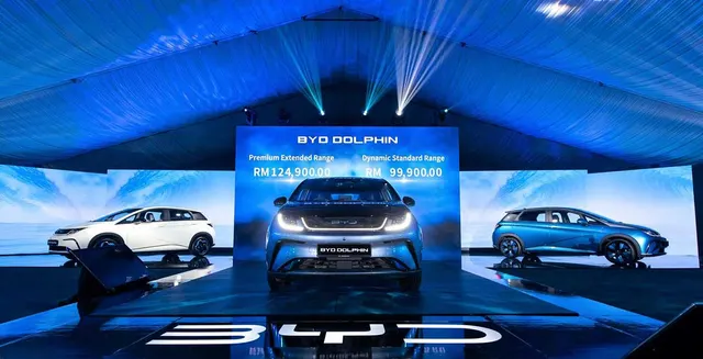 Image 1 accompanying BYD Unveils Compact EV Dolphin in Malaysia: New Energy Vehicle Giant's Latest Launch