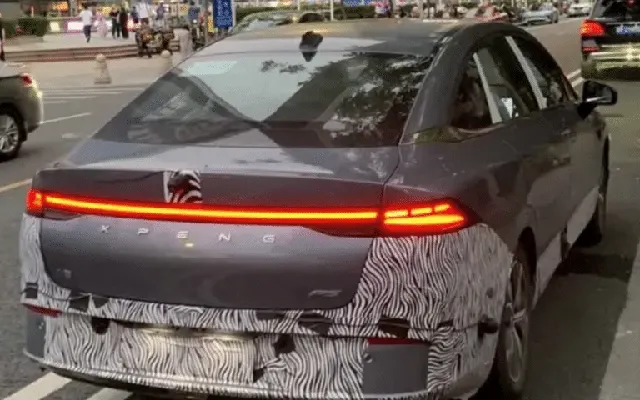 Image 3 accompanying New Spy Photos of the Xpeng P5 Revealed with LiDAR Removed