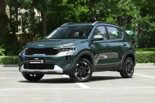 kia-sonet-Olive-Green