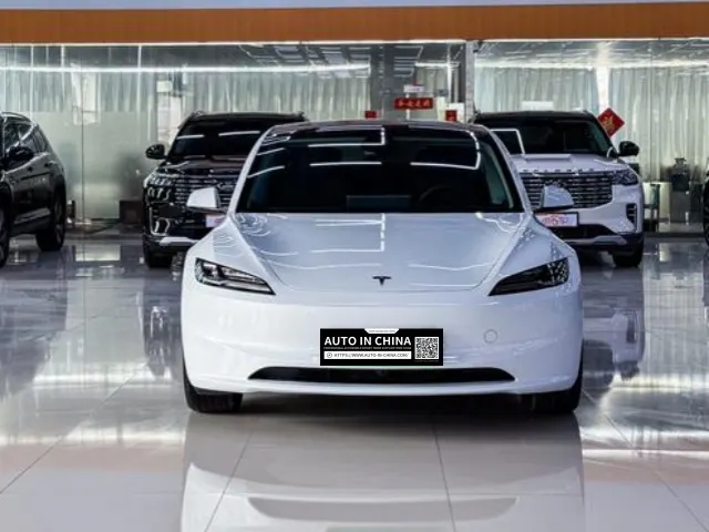 【AIC-MAY56】2025 Model Year Refreshed Tesla Model 3 Rear‑Wheel‑Drive Variant | Exportador de vehículos usados de China