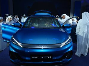 BYD, China’s Electric Vehicle Manufacturer, Prepares EV Atto 3 to Compete with Tesla in the UAE