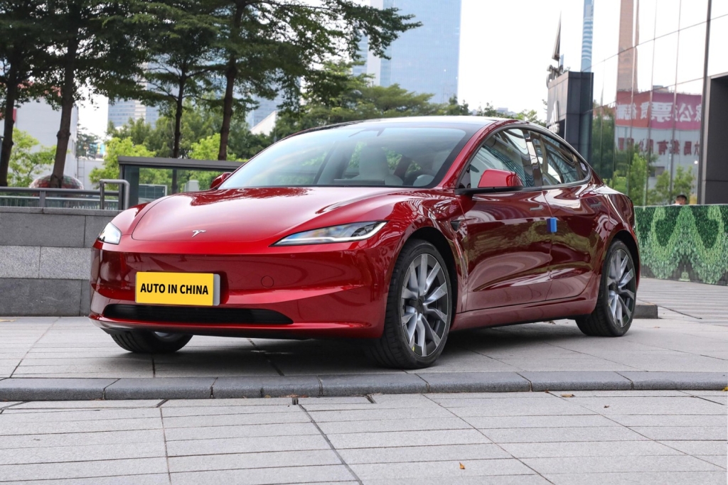 Produced In 2024 Tesla Model 3 All-Wheel Drive Refreshed Edition