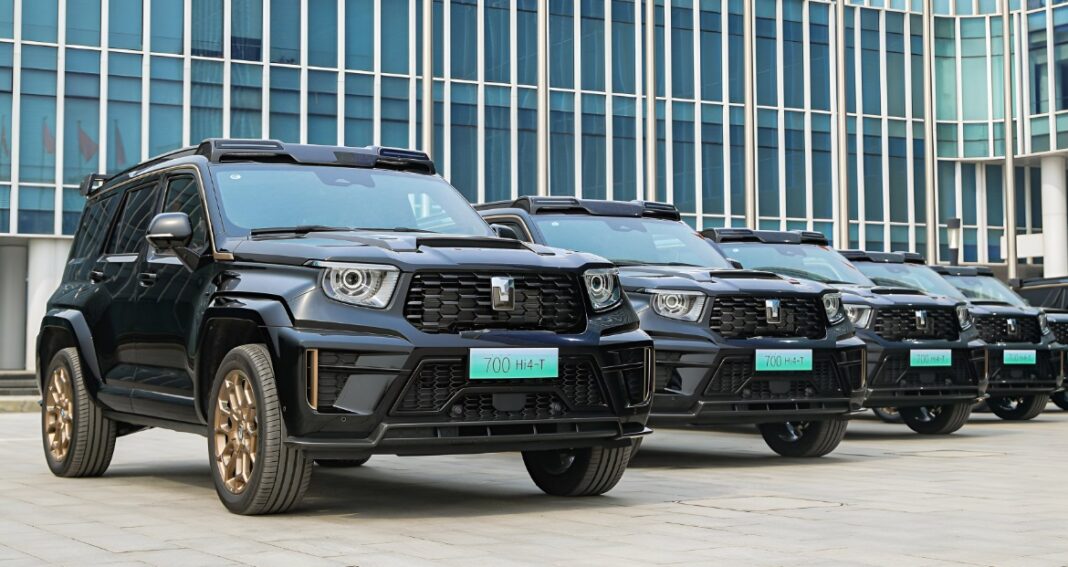 Great Wall Motors (GWM) Tank 700 Hi4-T Limited Edition Arrives at Chinese Delivery Centers - News - 2