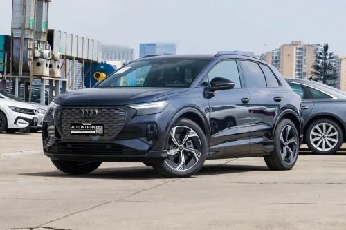 2024 Audi Q4 e-tron50 quattro darkblue export from China