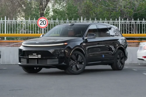 2025 Li Auto L6 Max electric SUV in black– wholesale Chinese cars from China car exporter