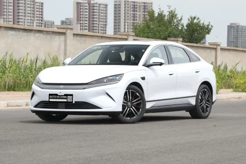 2025 BYD Qin L EV 545km DiSus Edition white available from China car exporter