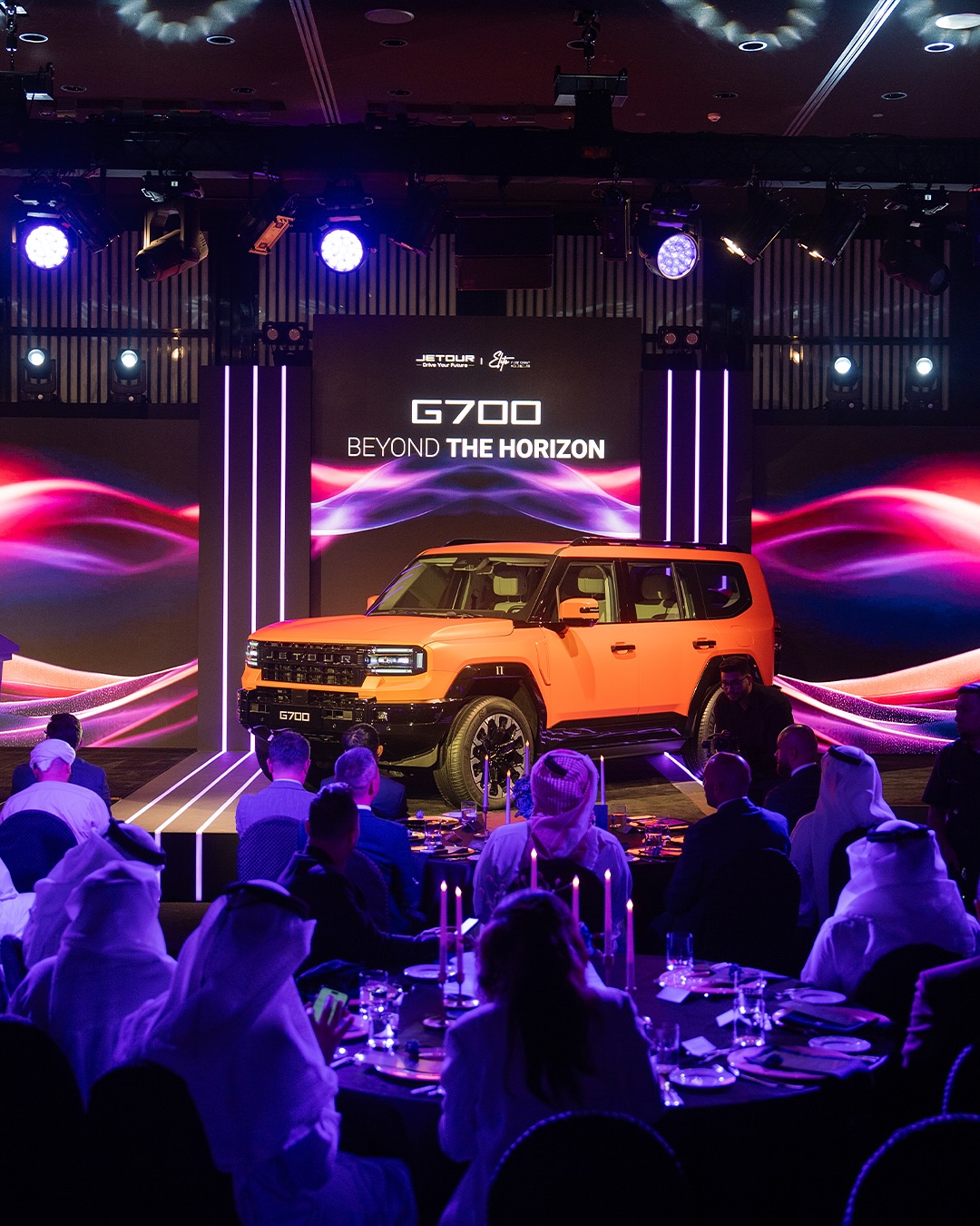 Jetour Zongheng G700 debuted in Dubai