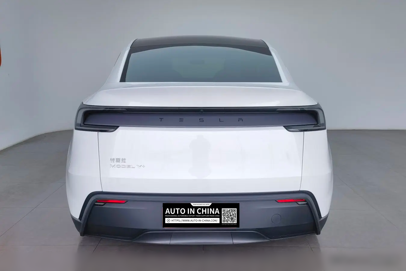 【AIC-JAN40】Tesla Model Y 2025 Long Range All-Wheel Drive version| Chinese Used Car Exporter